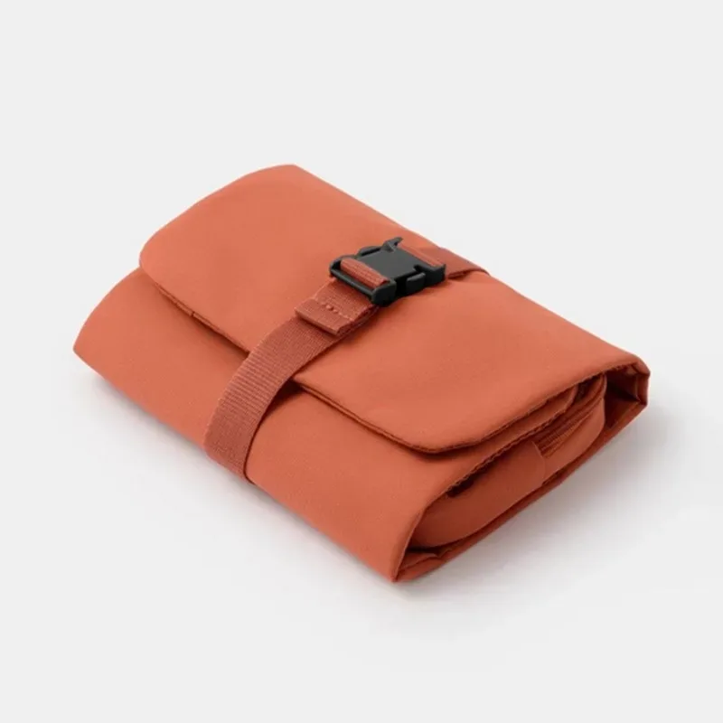 nouveau 2026 – sac à main détachable japonais muji pour maquillage, portefeuille, trousse de toilette portable, petit sac de rangement avec boucle, porte-cartes rectangulaire
