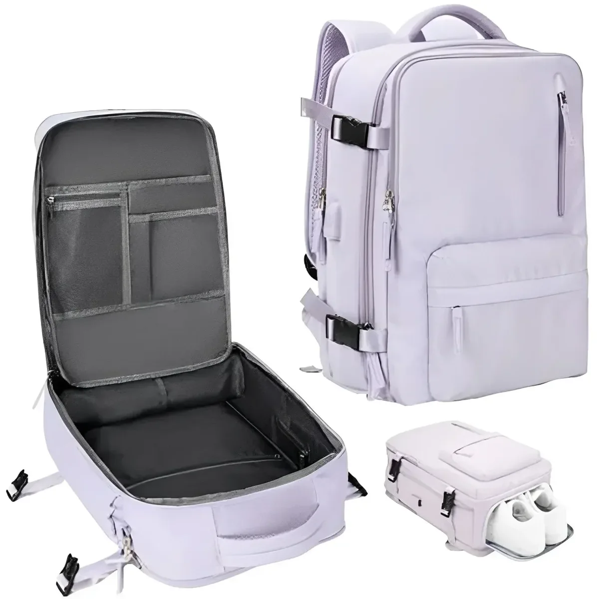 sac à dos personnalisé pour ordinateur portable de voyage, sac à dos d'affaires antivol durable avec port usb, sac d'université water degree