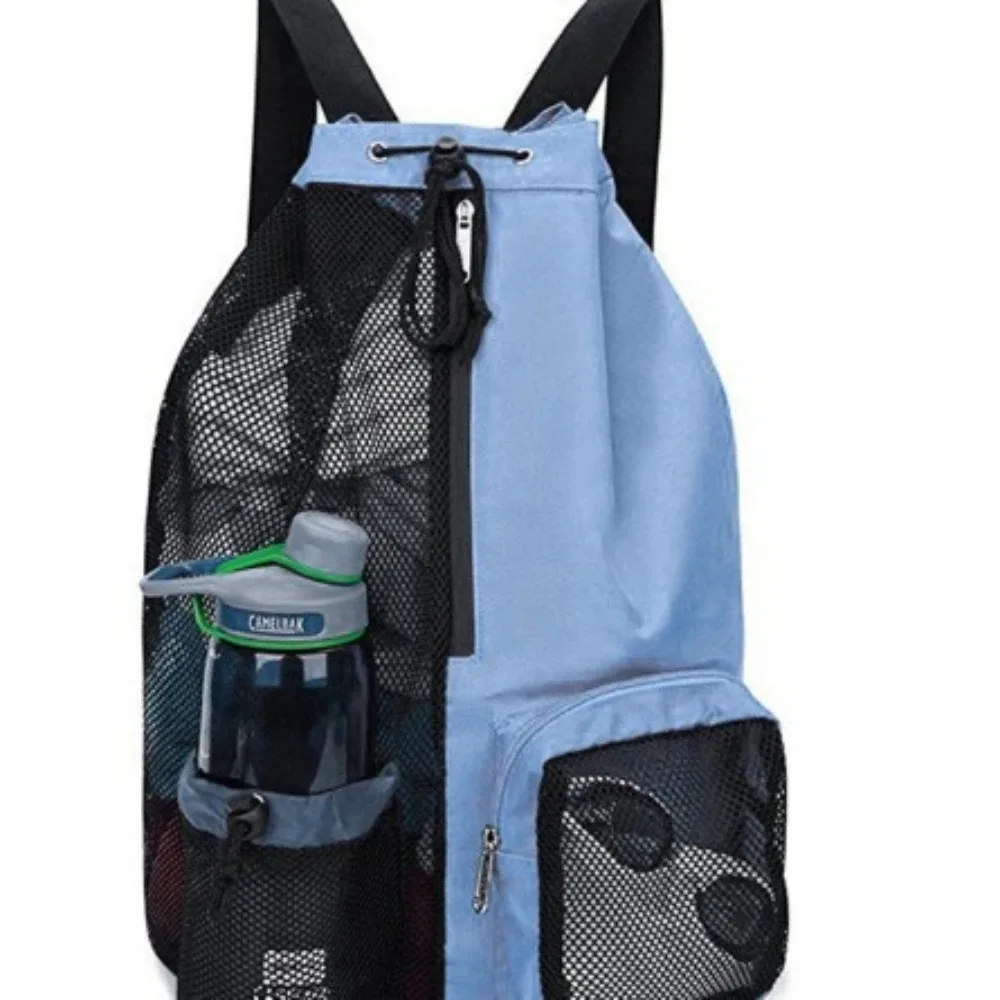 sac de plage à cordon de serrage, sacs à dos de plage pour hommes et femmes, sac à dos d'été pour la natation, la gym et les équipements d'entraînement, unisexe