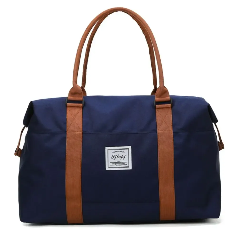 Sac de voyage de grande capacité pour femmes, sac à main sec et humide séparé, sac de sport étanche et réglable
