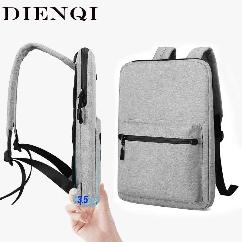 sac dos nylon gris poche limon bouton broderie bandoulière arquée fermeture éclair décontracté voyage ordinateur portable