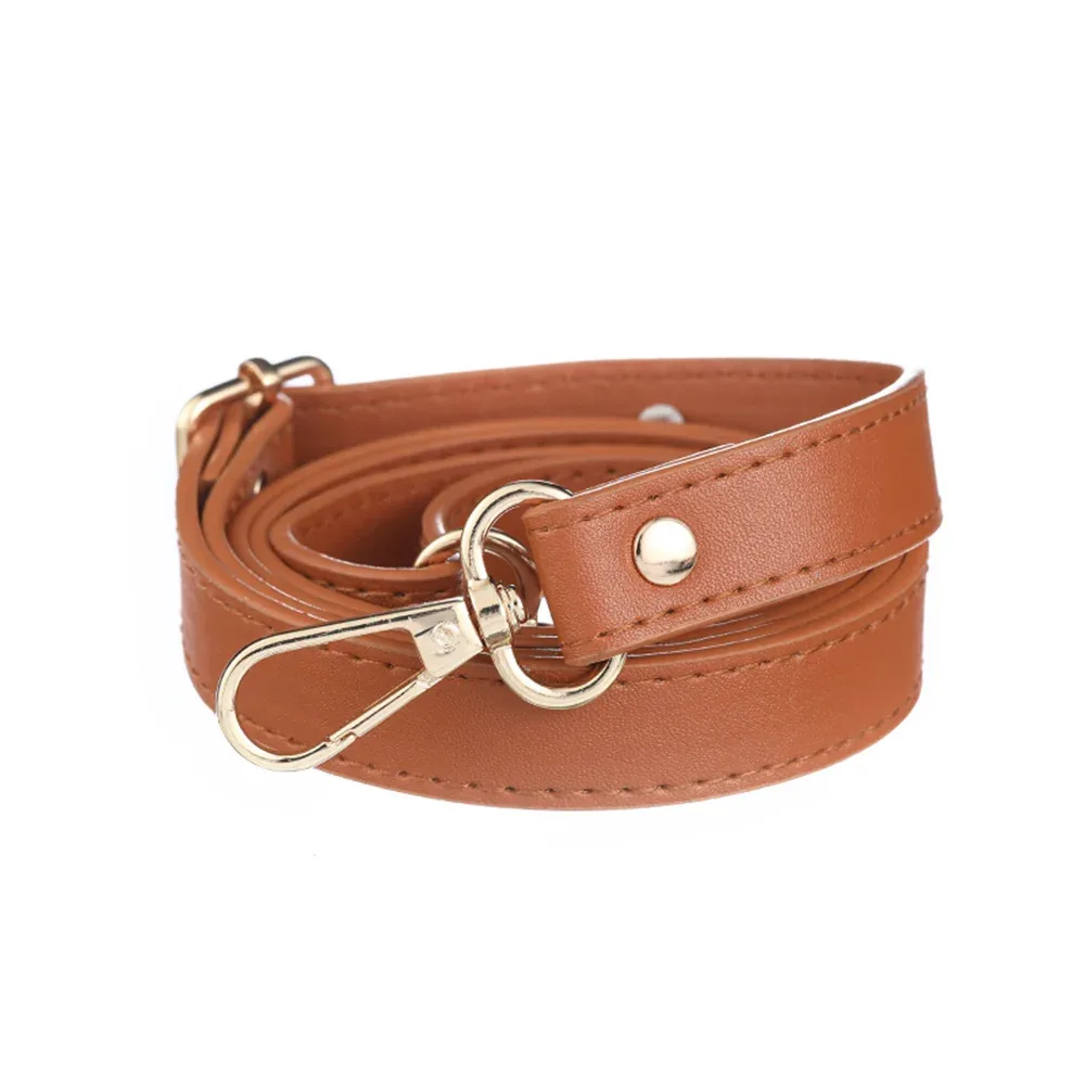 sangle de sac pour mini sac à bandoulière, 130cm, accessoires de ceinture, poignées de couleur unie en pu pour sacs pour femmes, vente en gros