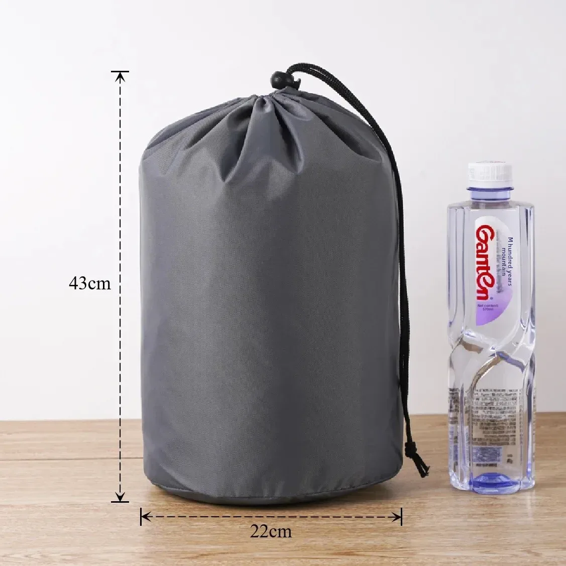 sac de rangement en tissu oxford à cordon pratique, en nylon, étanche à la poussière et au soleil, sac d'emballage, sac de rangement portable universel