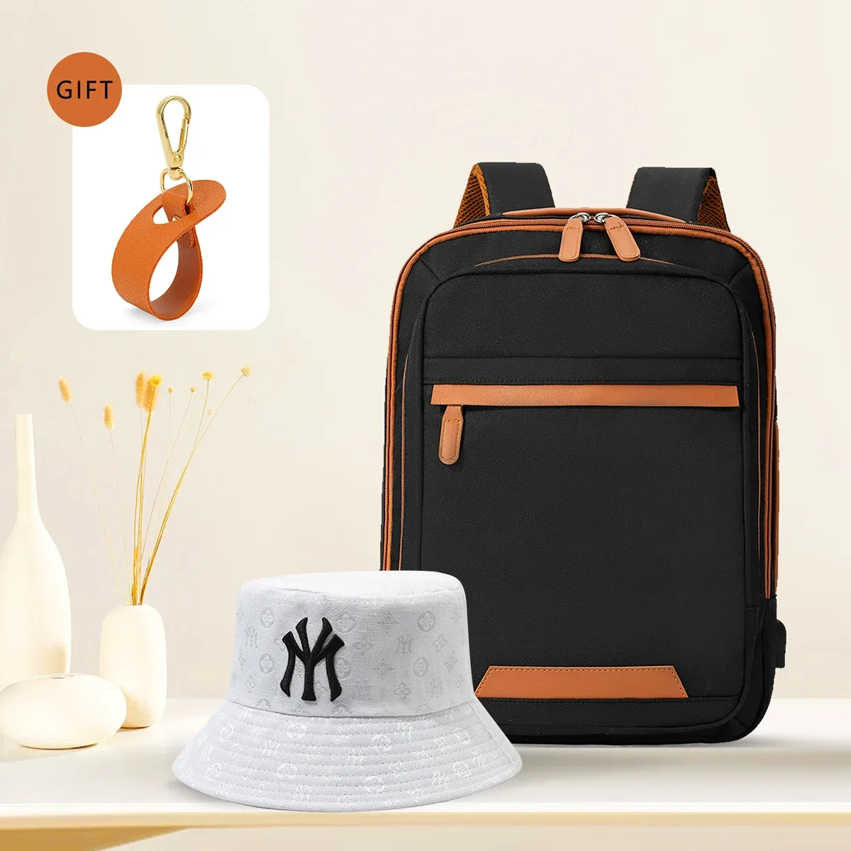 sac à dos étanche pour hommes, rechargeable par usb de haute qualité, grand sac à dos pour ordinateur portable, sac d'école unisexe pour jeunes