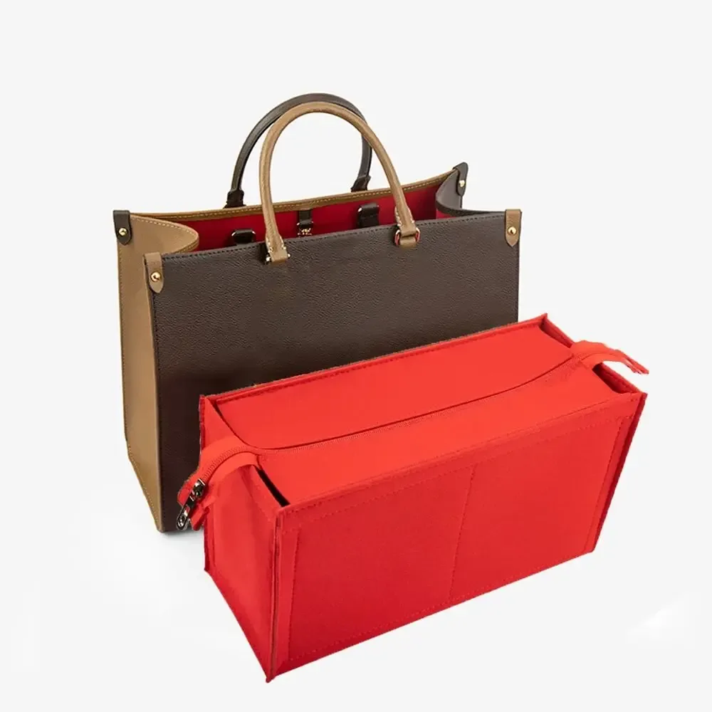 feutre insérer doublure sac à main organisateur pochette sac à main sac fourre-tout sac interne pour lv onthego