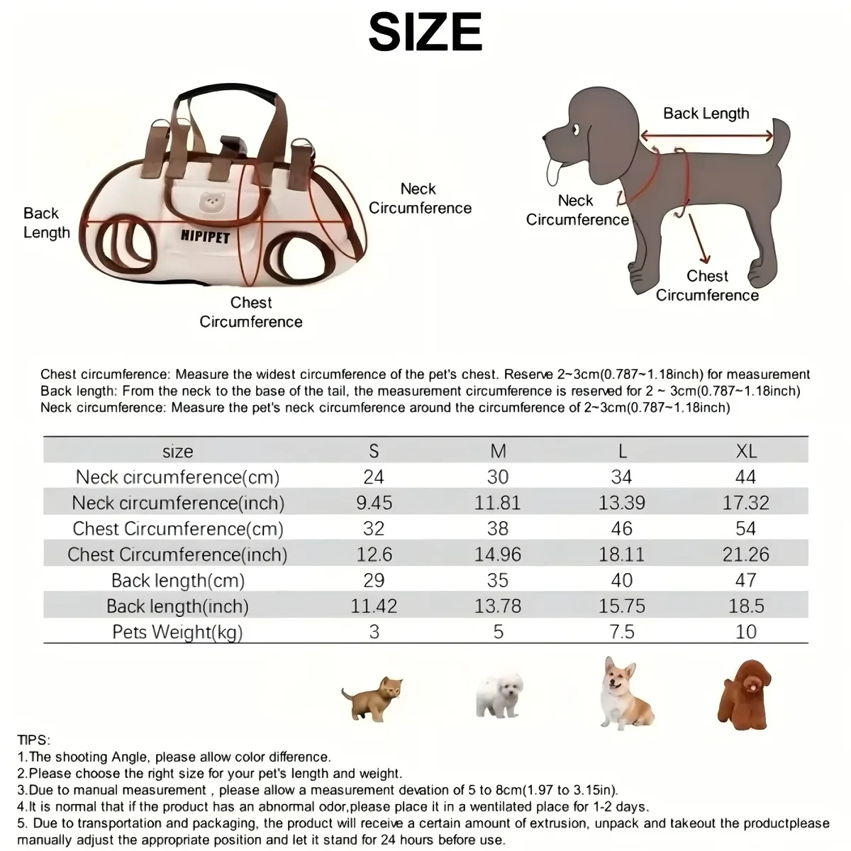 sac à dos de transport multifonctionnel et portable, sac à dos pour chien à double épaule, sac de transport pour animaux de compagnie à porter en bandoulière, sac respirant pour animaux de compagnie d'extérieur