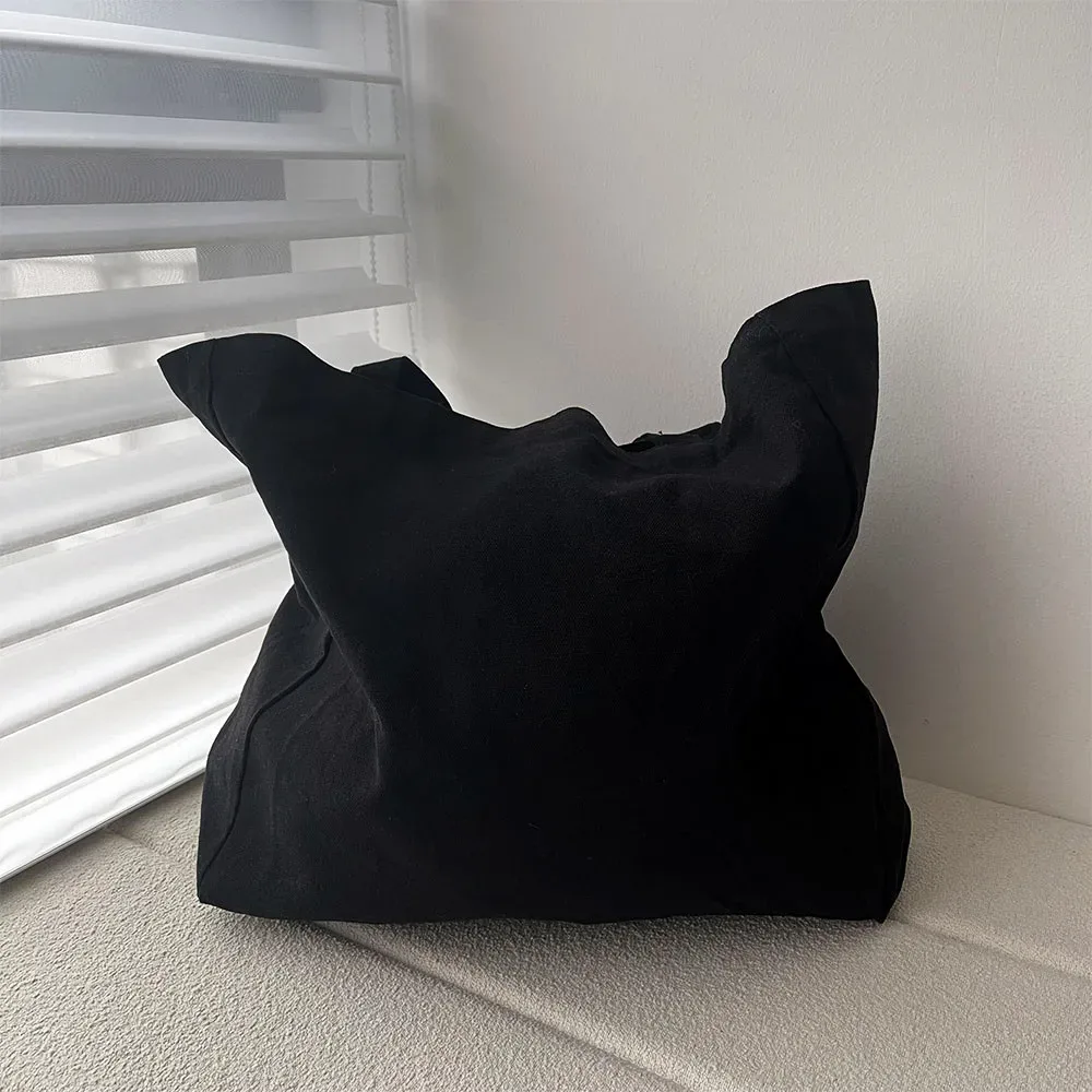 tim burton production américain rétro femmes toile sac à bandoulière lettres brodées femmes rue mode sacs à provisions réutilisables