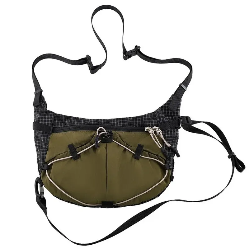 sac à bandoulière colorblock pour l'extérieur, sangle réglable, pour les déplacements quotidiens, la randonnée, les voyages, pour hommes et femmes