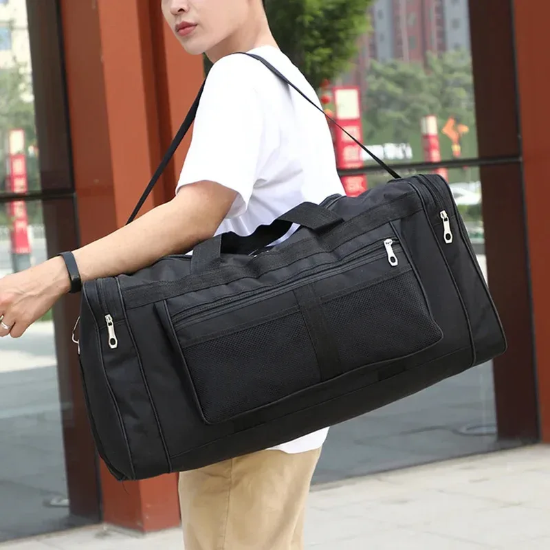 oxford – sacs de séparation secs et humides, sac de sport portable de grande capacité, sacs de fitness multifonctionnels étanches pour sports de plein air et voyages