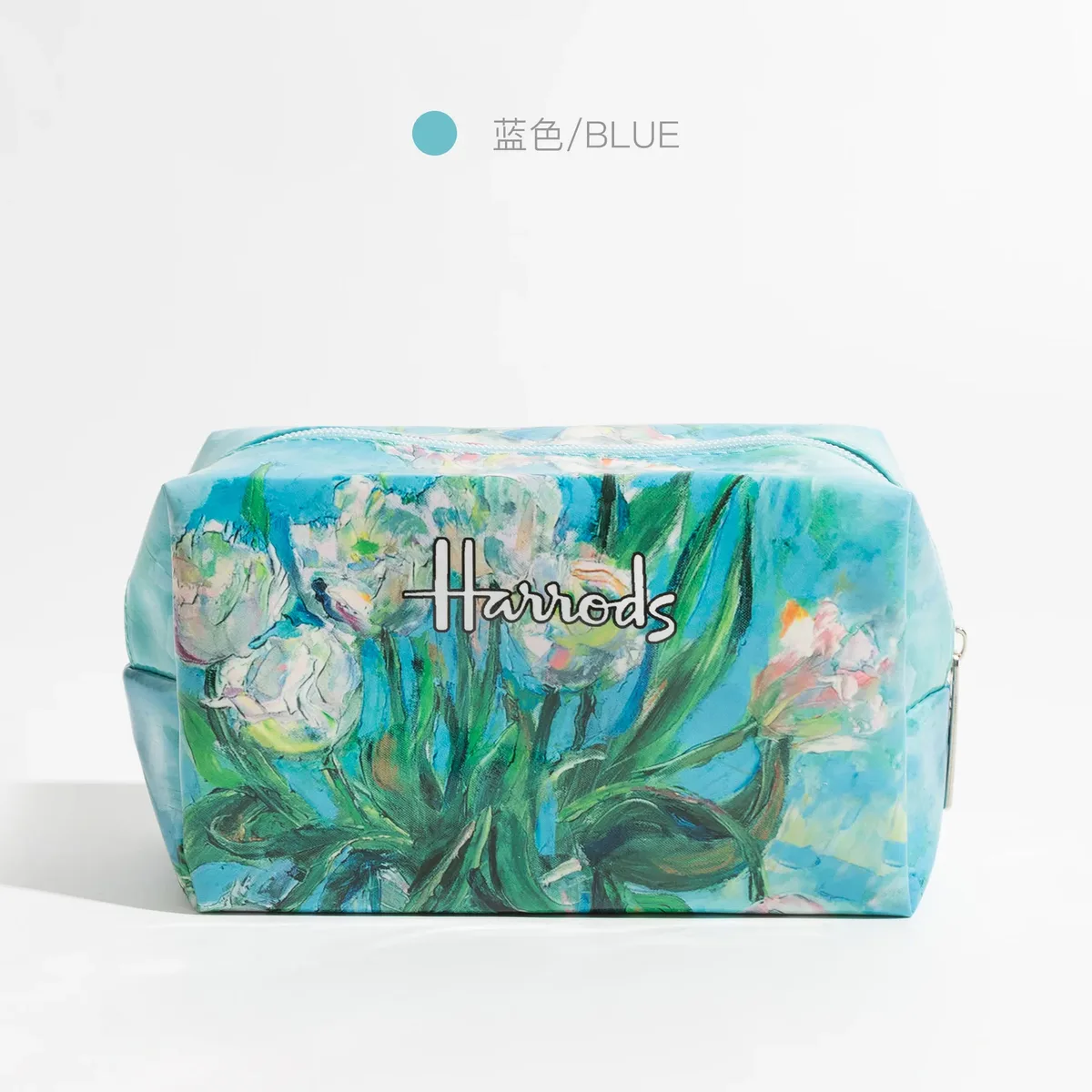 grande trousse de maquillage de voyage imperméable en pvc avec impression de lettrage premium pour un usage quotidien