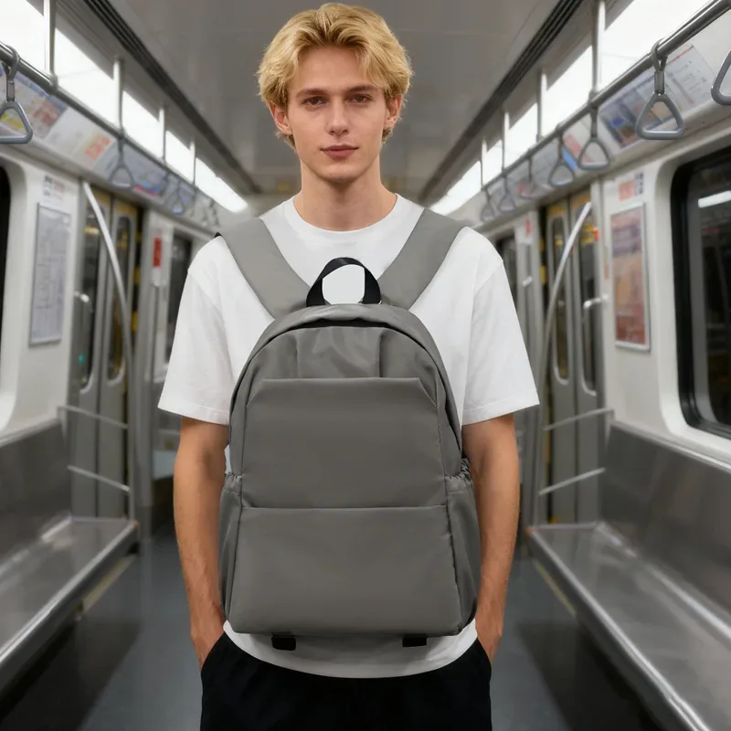 sac à dos d'ordinateur pour étudiants, niche légère de style ins pour femmes et hommes, sacs à double épaule décontractés