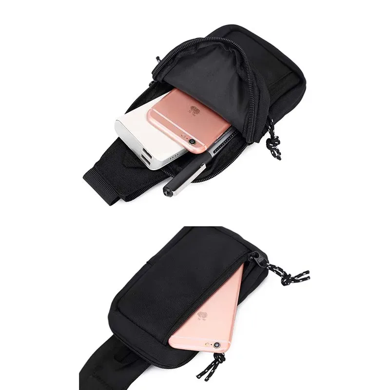 chimbrand-sac à bandoulière alertes onale pour homme, tendance de la rue japonaise, mini sac de poitrine de sport, initié simple