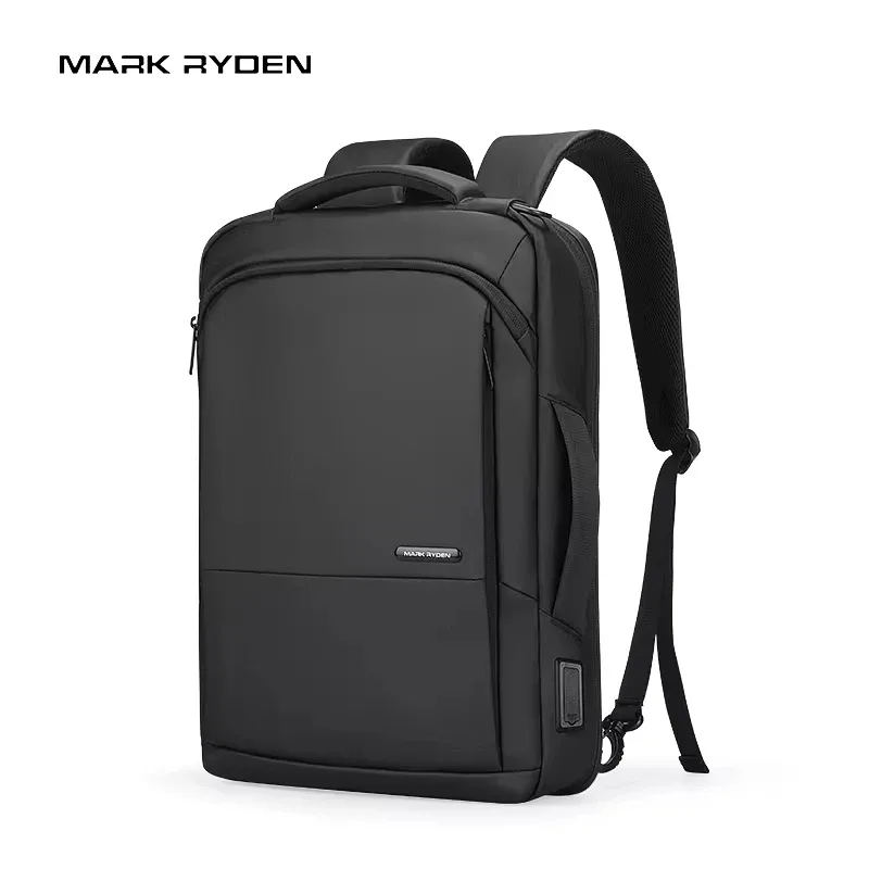 Sac à dos pour ordinateur portable Mark Ryden 15,6 pouces, sac à dos de voyage pour hommes avec port de charge USB, sacs à dos scolaires, sac imperméable pour hommes