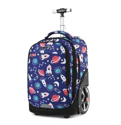 sac à dos de voyage à roulettes, bagages à roulettes pour enfants, sacs à roulettes pour l'école, sacs à dos à roulettes pour adolescents, grandes roues