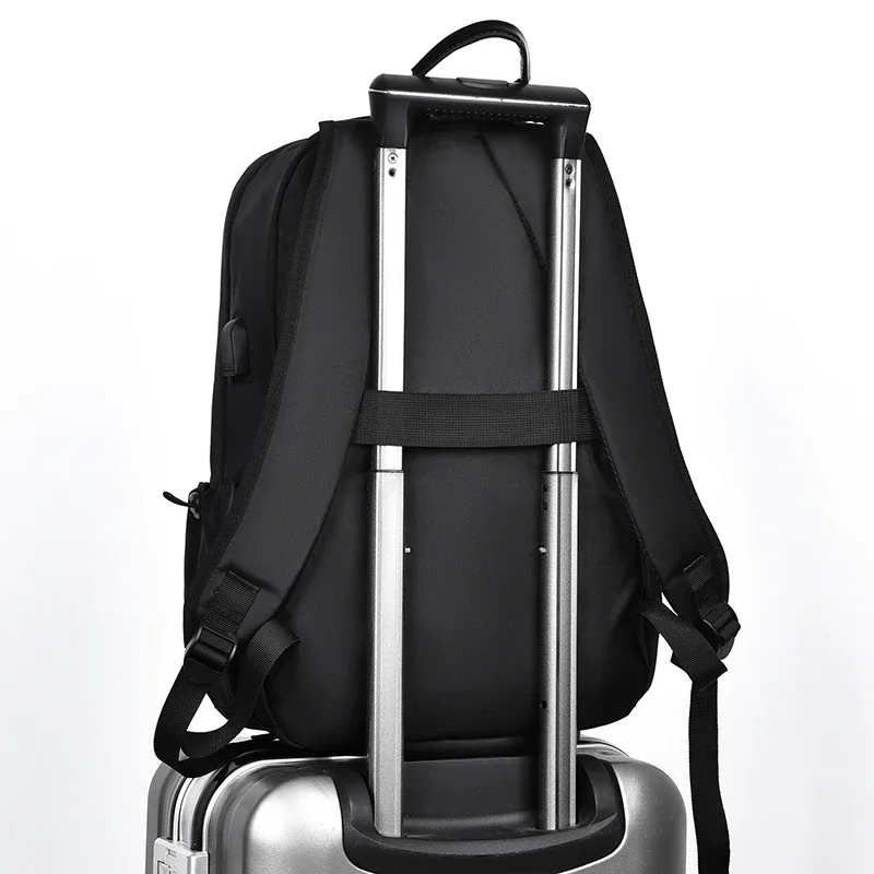 sac à dos de voyage décontracté de grande capacité pour hommes, léger et étanche, pour ordinateur, sac d'école pour étudiants, unisexe