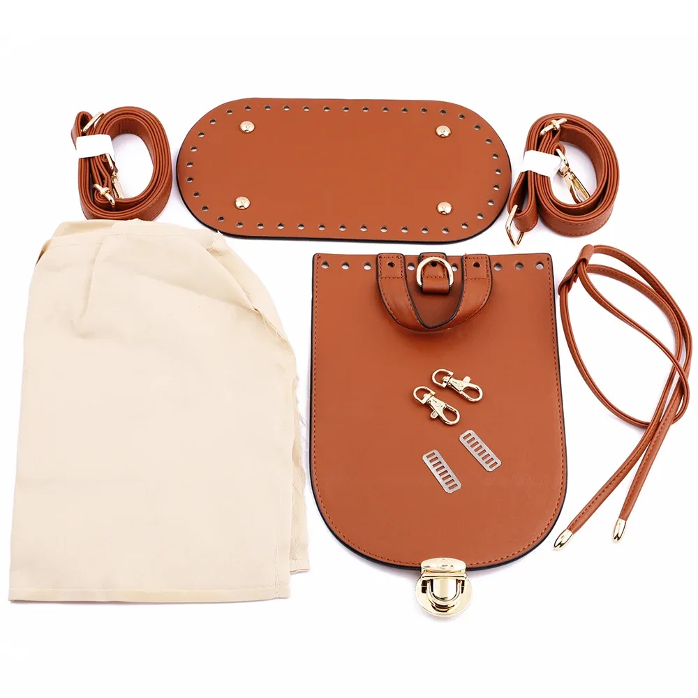 sac dos cuir motif points dorés ovale poignée dore bouton pression voyage usage couture personnalisation accessoires tissé bricolage
