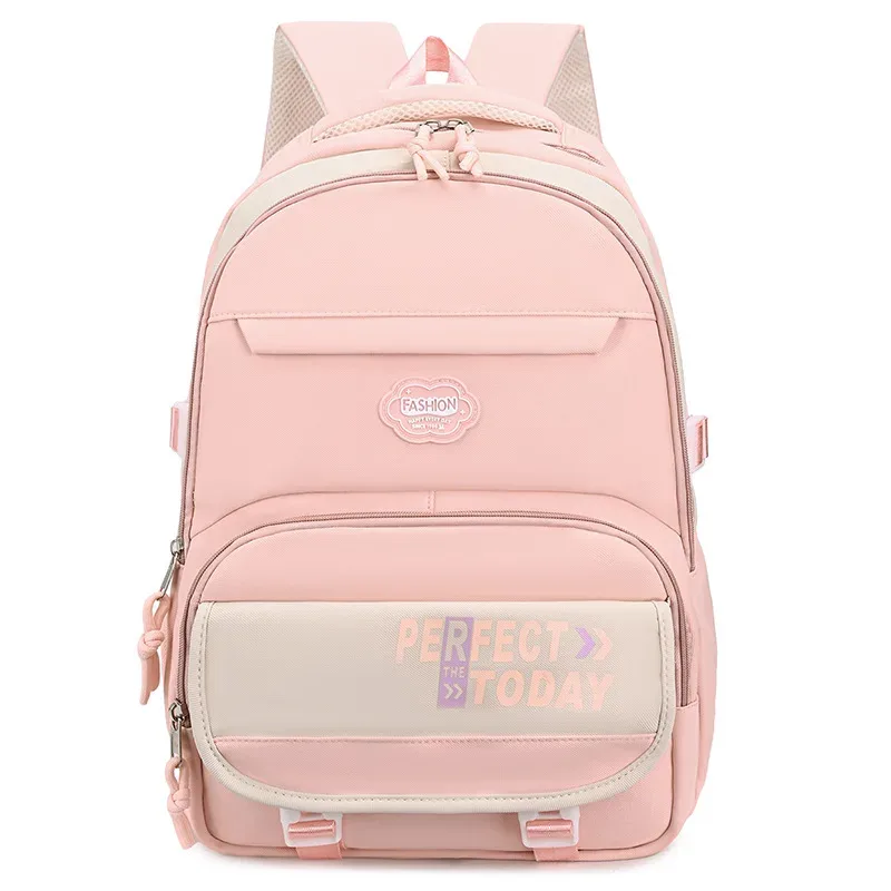 sac à dos de voyage simple de grande capacité pour filles, sac à dos léger et décontracté pour collège, sacs à double épaule, haute qualité