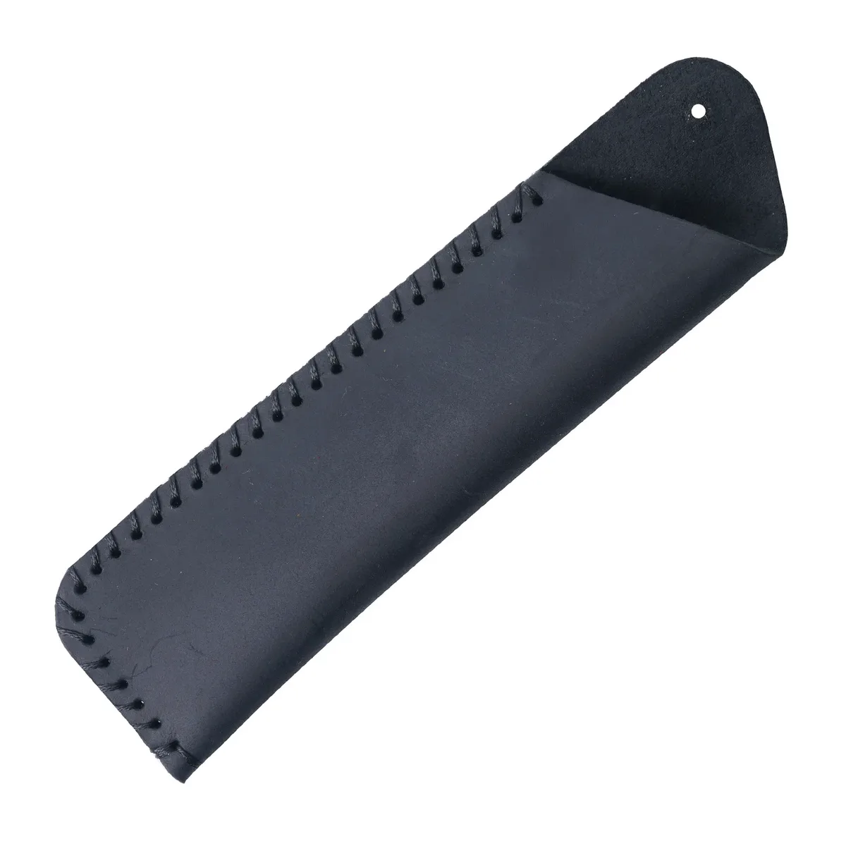 étui à stylos en cuir véritable fait main, cadeau créatif, style rétro simple et personnalisé, en cuir de vachette pleine fleur, housse de protection