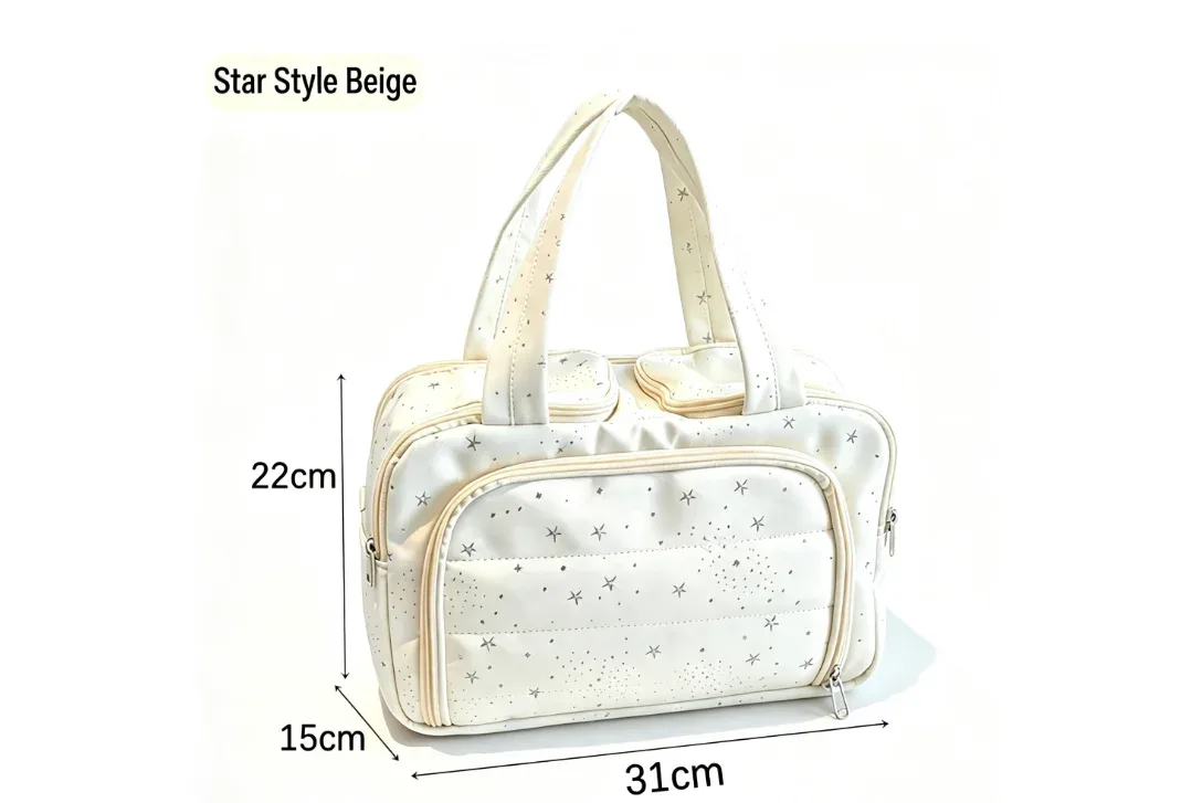trousse de maquillage portable légère et élégante, grande capacité, compartimentée, double ouverture, pochette de voyage pour articles de toilette