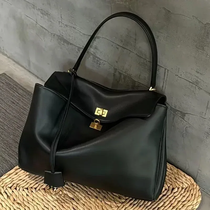sac à main en cuir group pour femme, marque de luxe, marron, daim givré, fourre-tout localité, à la mode