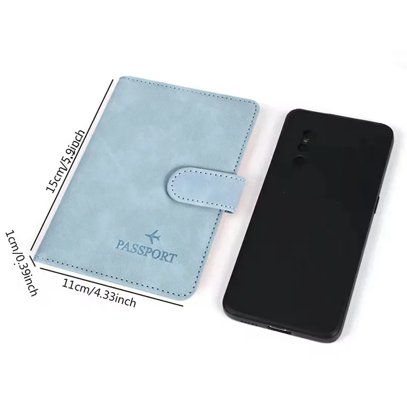 étui pour passeport rfid, porte-passeport de voyage, nouveau portefeuille pour passeport, porte-carte de crédit, portefeuille de voyage, accessoires de voyage