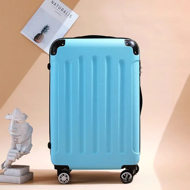 valise rétro personnalisable avec logo, bagage de voyage 20 pouces, bagage cabine en plastique abs, fabriqué en chine continentale
