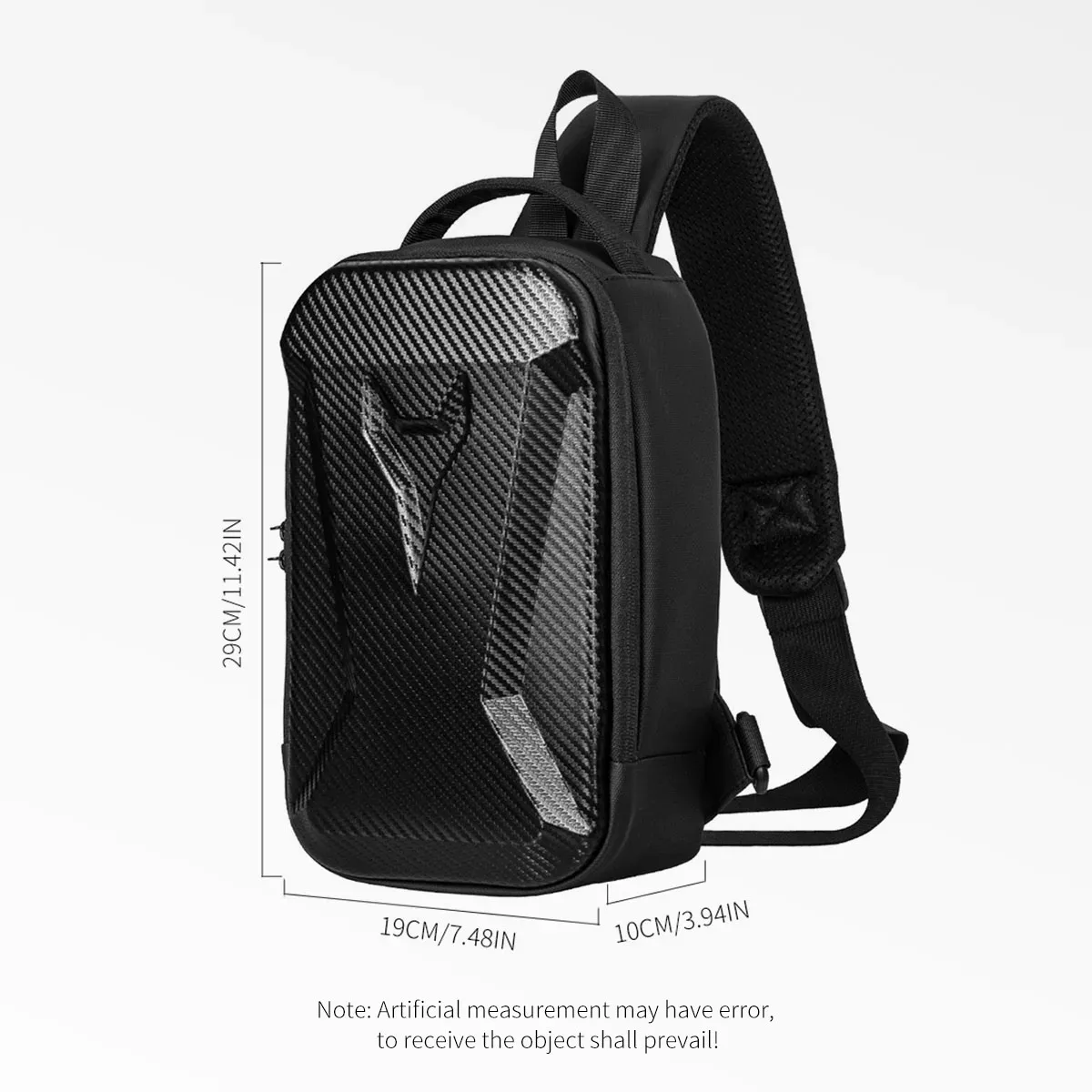 sac de poitrine rigide pour homme avec serrure à combinaison, sac de cyclisme antivol, sac banane décontracté pour la course et les voyages en extérieur, sac à bandoulière unique