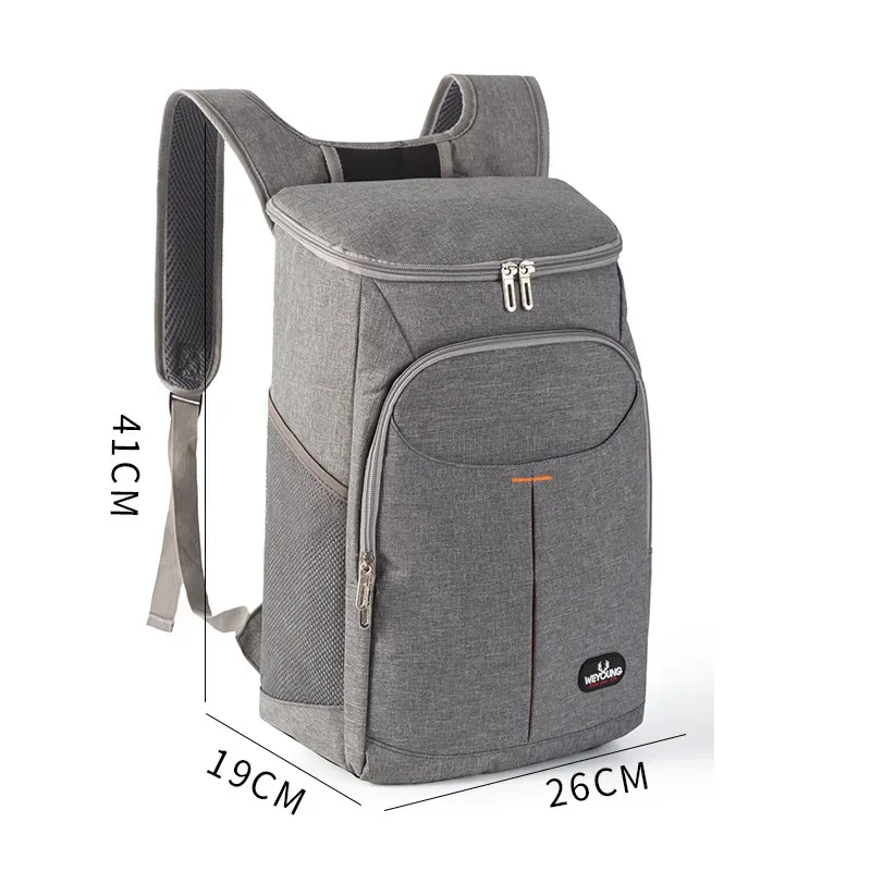 sac à dos isotherme en tissu oxford, sac isotherme résistant aux fuites, sac à dos thermique pour pique-nique en plein air