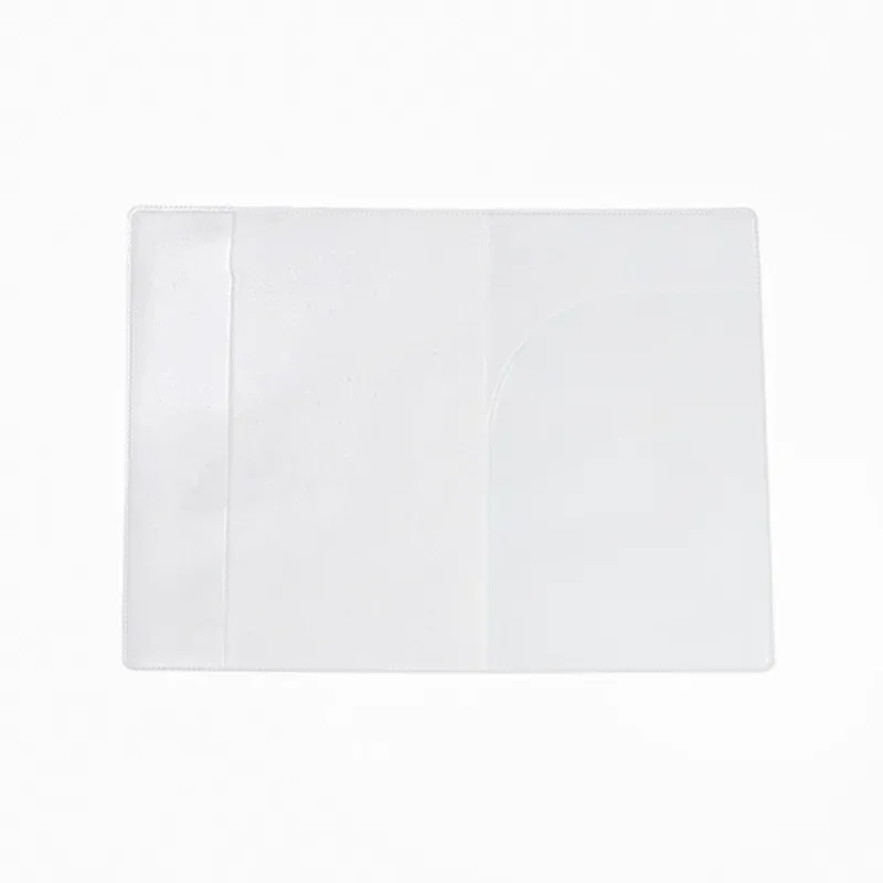 sacs de protection transparents pour cartes bancaires, porte-passeport, étui en poudre imperméable, carte d'identité professionnelle, carte de crédit, pvc, 2 pièces