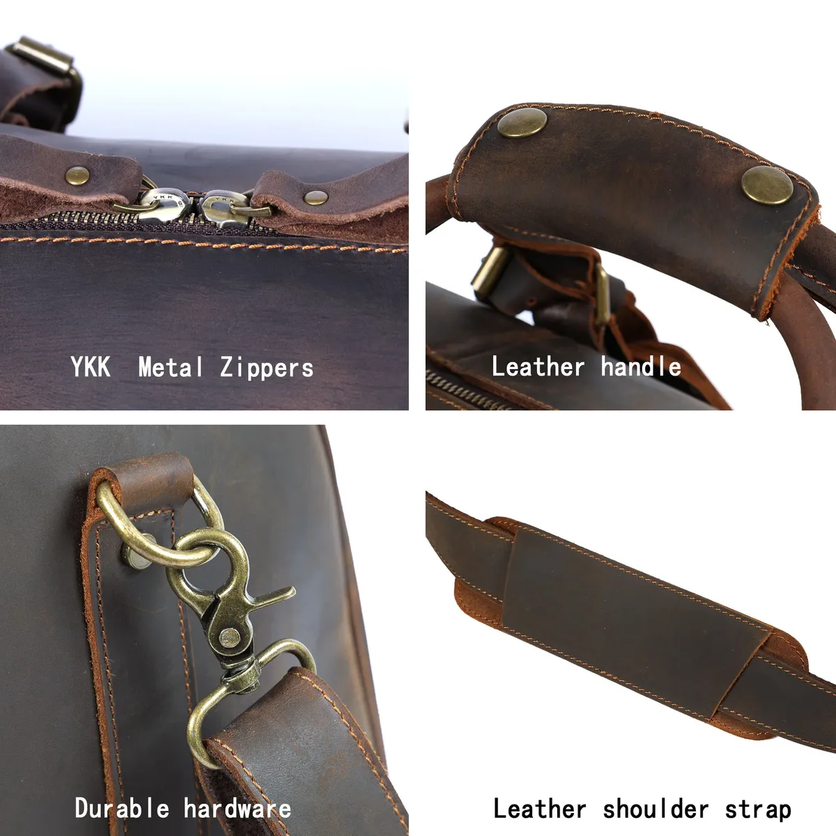 sac de voyage s.worker en cuir pleine fleur grand format pour homme, sac de week-end vintage en cuir véritable, sacs de sport pour homme, sac de voyage pour la nuit