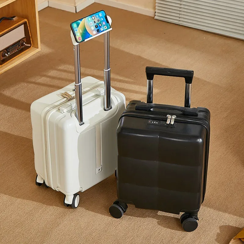 bagage à main léger de 14 pouces, mini valise à main avec mot de passe, sac de voyage, nouveau modèle 2025, sac portable compact, porte-cabine