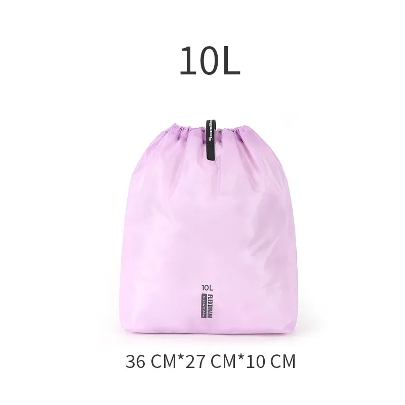 sacs de rangement de voyage à cordon, imperméables et légers, cubes d'emballage pour vêtements, organisateur multi-tailles pour chaussettes, chaussures, bagages