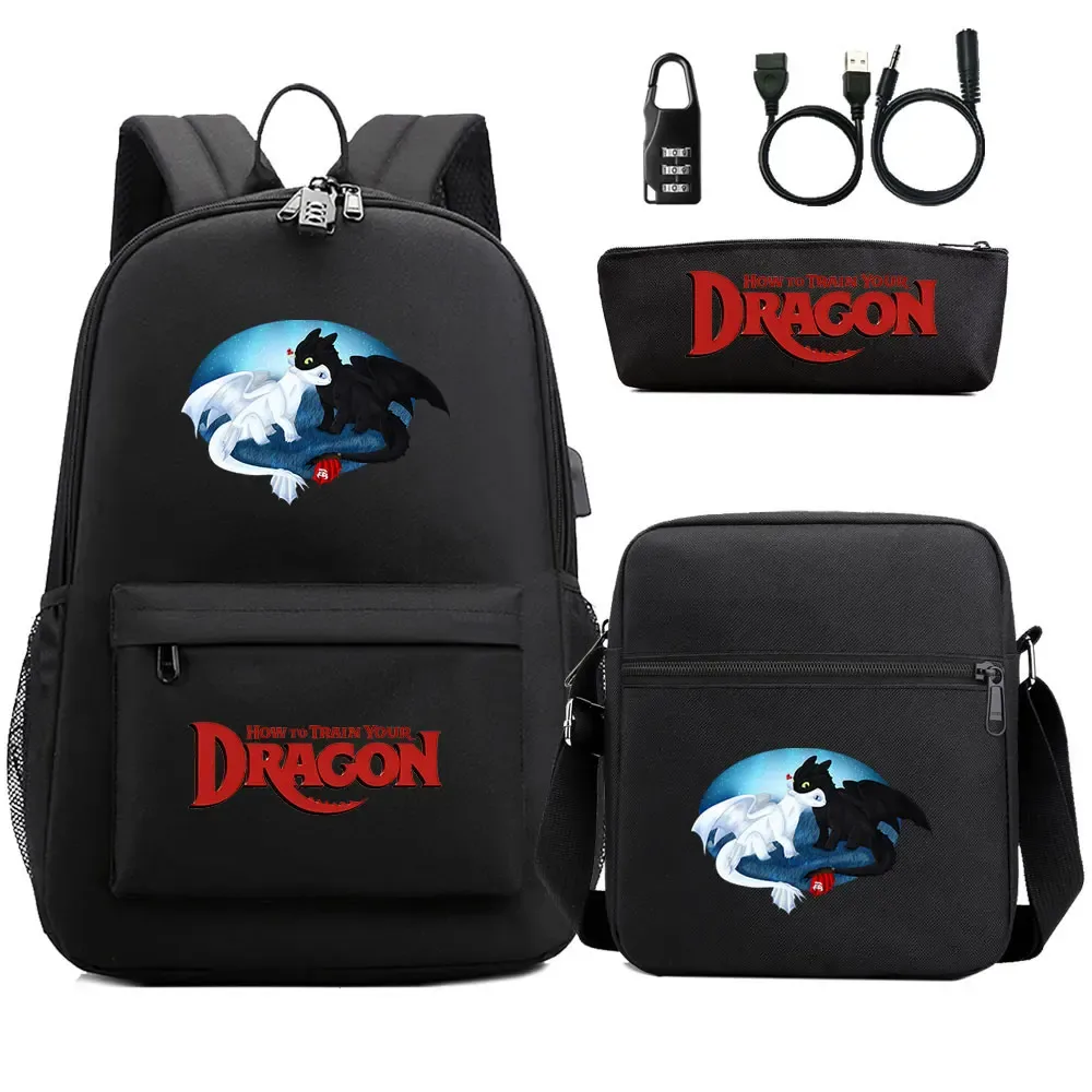 sac dos oxford université logo how to train your dragon motif dragons poche téléphone portable bandoulière arquée fermeture éclair usage enfant voyage
