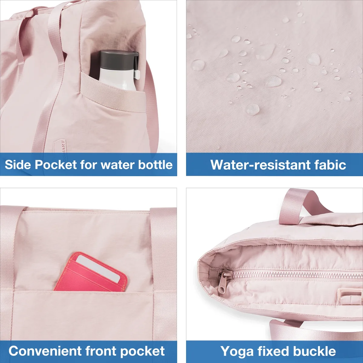 bagsmart sac tote pour femmes grande capacité sac à bandoulière sac à main pour étudiantes sac de shopping pour femmes
