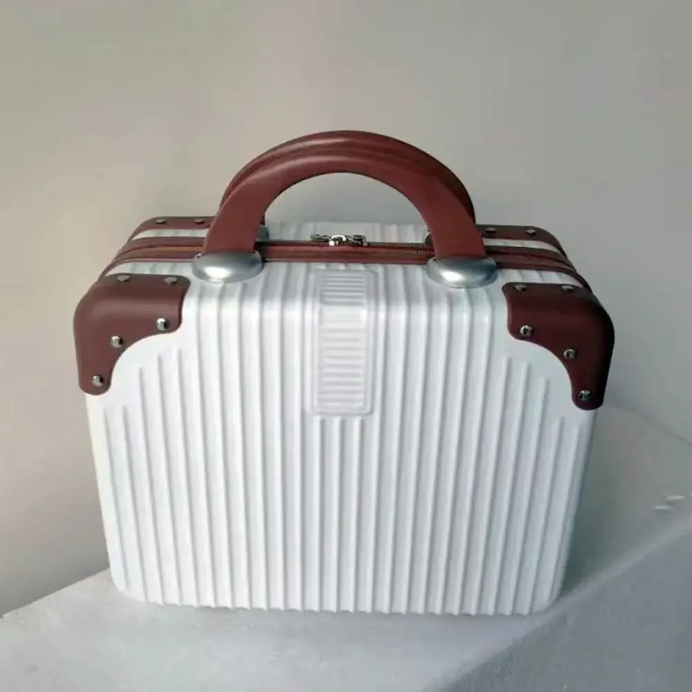 ventes flash : valise de voyage 14 pouces, mini trousse de maquillage, organiseur de cosmétiques, boîte à cosmétiques pour femmes
