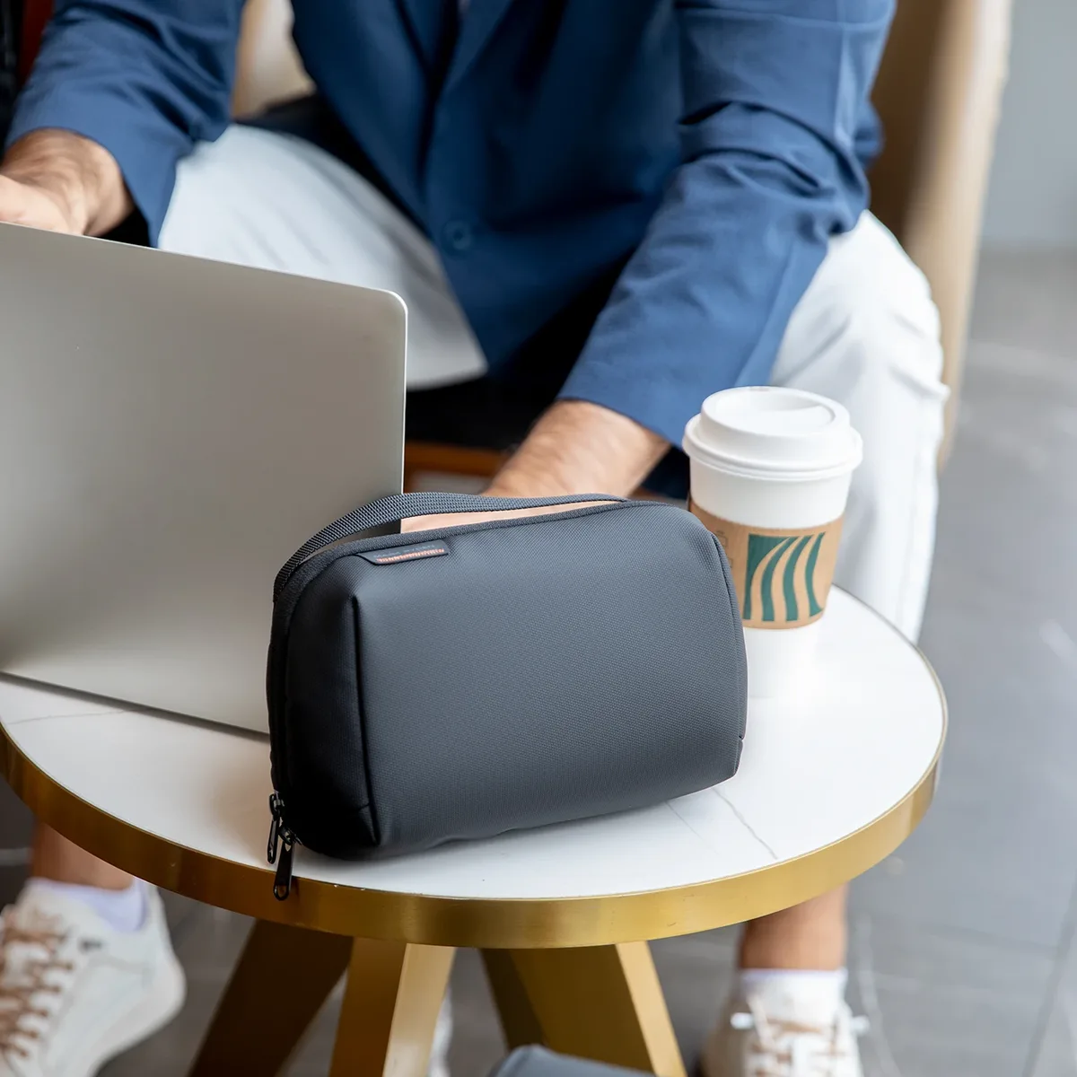 sac organisateur électronique mark ryden en oxford, pochette de rangement numérique 3c, étui portable pour câbles et chargeurs de voyage