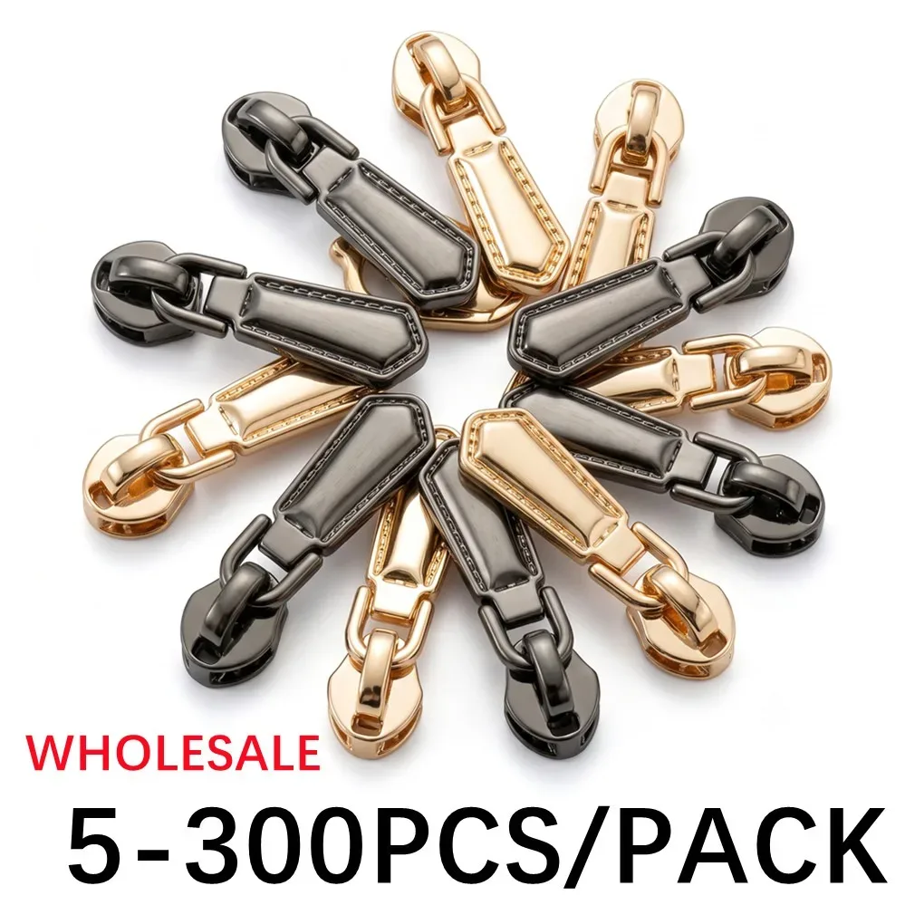 10/100/200/300 curseurs de fermeture éclair pour 3 modèles # Fermetures éclair en nylon pour doudounes, sacs, vêtements – Kits de réparation et accessoires de couture DIY