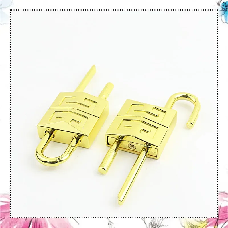 10 pièces sac fermoir en métal presse serrure torsion décorer boîte cadenas bricolage sac à main sac à main valise matériel fermeture partie accessoires