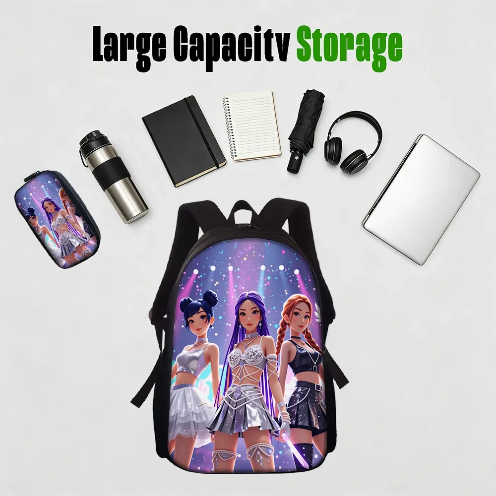 sac dos polyester motifs personnages danse violet étoiles accessoires cosmétique lunch usage journalier capacité litres
