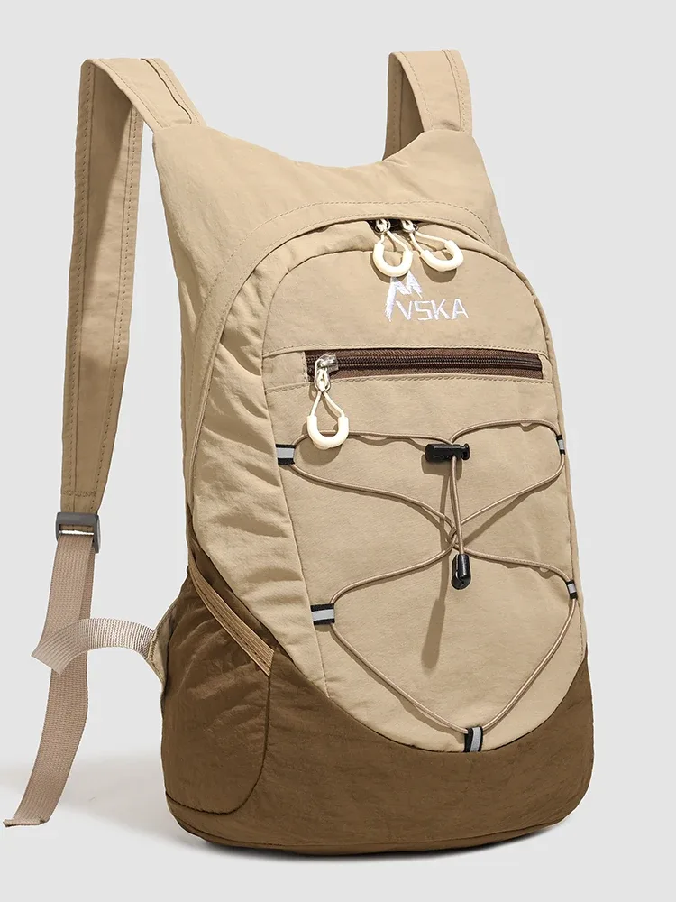 sac à dos de randonnée en plein air, sac à dos léger pliable et hydrofuge à plusieurs poches pour les voyages et les sports