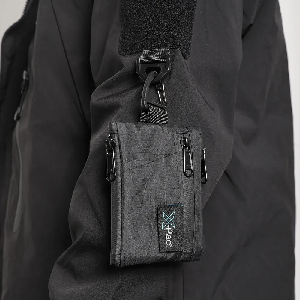 edc 5 poches multi pochette x-pac portefeuille petit porte-clés pochette pour pièces de monnaie avec fermeture éclair ykk edc organisateur de poche pochette utilitaire pour cartes