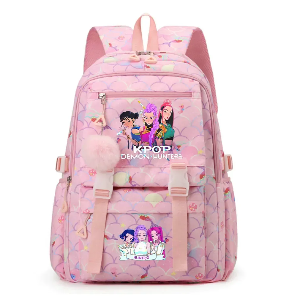 sacs à dos kpop demon hunters, sacs d'école légers pour ordinateur portable, sacs d'école pour adolescentes, sacs d'école pour femmes, filles et enfants