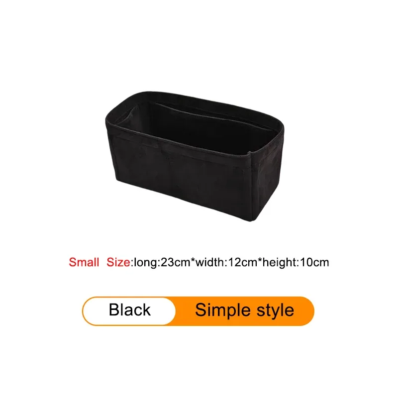 insert organisateur de sac pour h-birkin 25 30 35, sac à main en velours, sac à cosmétiques, support de rangement, sac de modification intérieure, accessoire