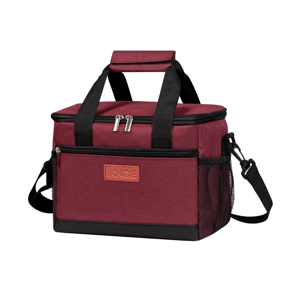sac à dos de déjeuner simple anti-fuite, grand pique-nique thermique, sac isolé frais et chaud pour hommes et femmes, sac à bandoulière de rangement en plein air