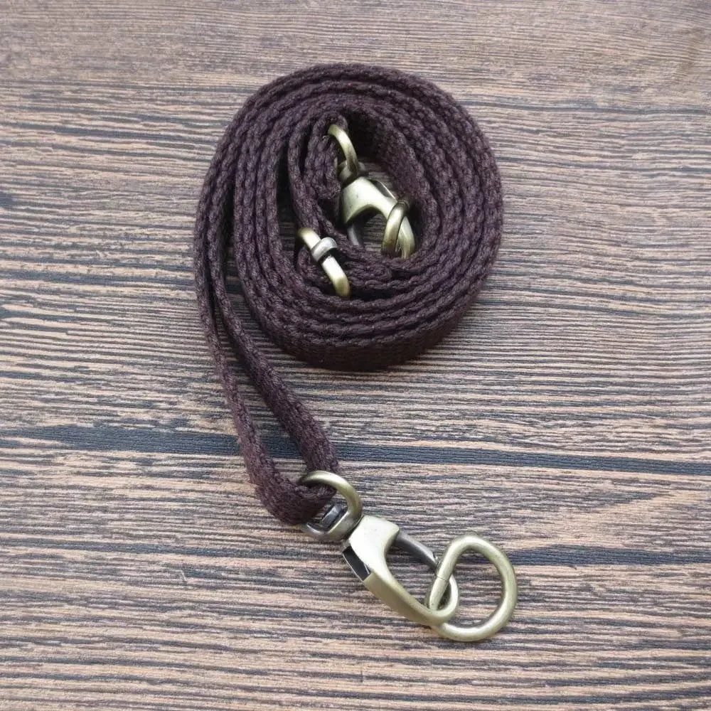 sangle de sac en toile réglable de 130 cm avec rivets renforcés pour sacs à bandoulière et sacs traversins pour femmes