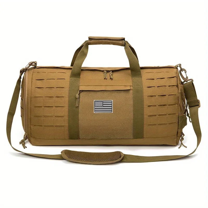sac de sport 40l, sac de voyage tactique pour hommes, sac d'entraînement physique avec chaussures, basket-ball, sacs de week-end en plein air