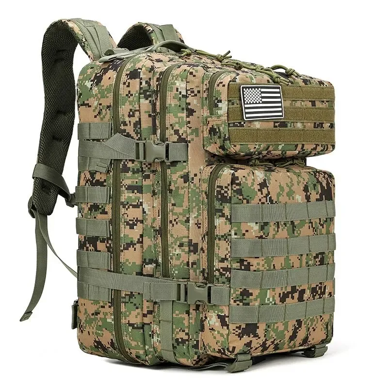sac à dos tactique militaire elite 30l/50l, résistant à l'usure, durable, molle, sac de survie 3 jours, sac à dos de travail pour escalade en plein air, voyage