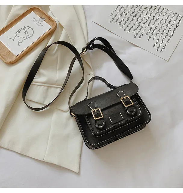 kit de matériaux de fabrication de sacs à bandoulière en cuir pu, ensemble de couture de sacs cambridge pour femmes, sac à main fait à la main, accessoires semi-finis, bricolage