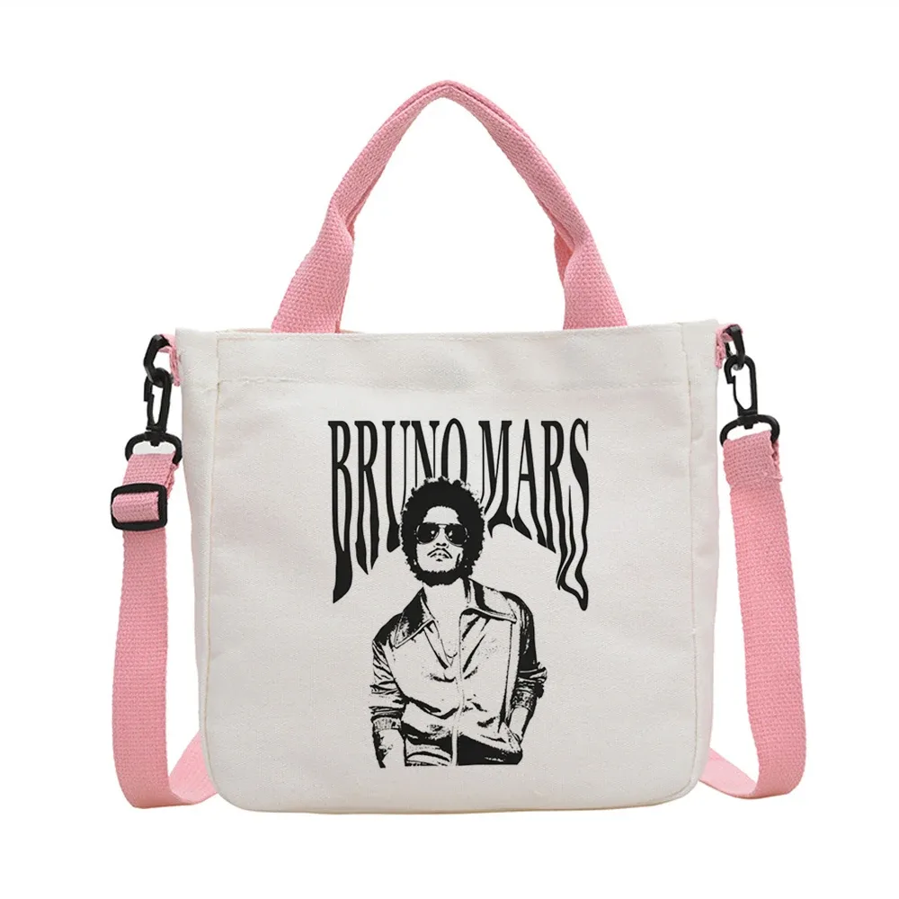 sac fourre-tout bruno mars, sac de shopping personnalisable, sac cabas, sac à bandoulière, sac fourre-tout femme