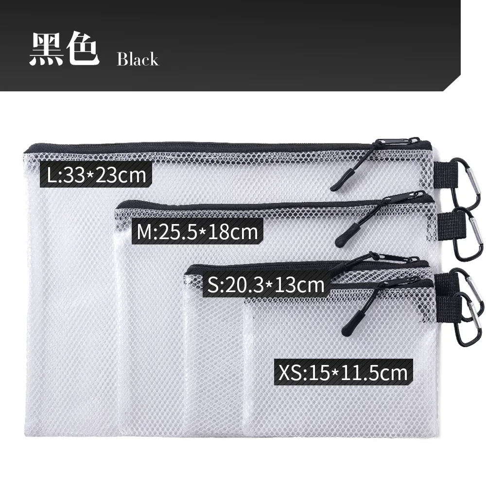 sac de rangement de maquillage transparent imperméable portable, sacs à documents, pochette pour femmes, sac de rangement pour pinceaux de maquillage, étui organisateur de cosmétiques, 1 pièce